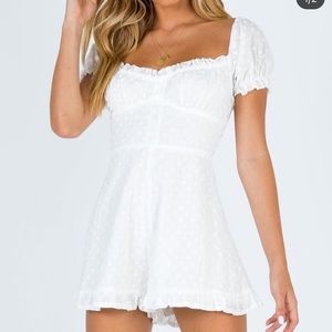White Romper